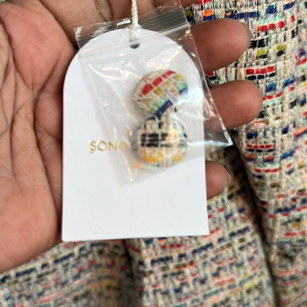 Revolve Song of Style “Elma” Rainbow Jacket L - Picture 6 of 10